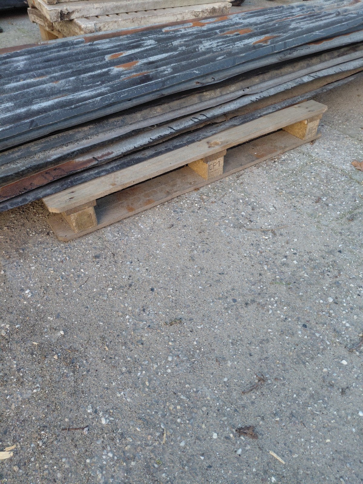 dakplaten blikken golfplaten platen, Doe-het-zelf en Verbouw, Ophalen of Verzenden, Gebruikt, Overige materialen, Minder dan 20 mm
