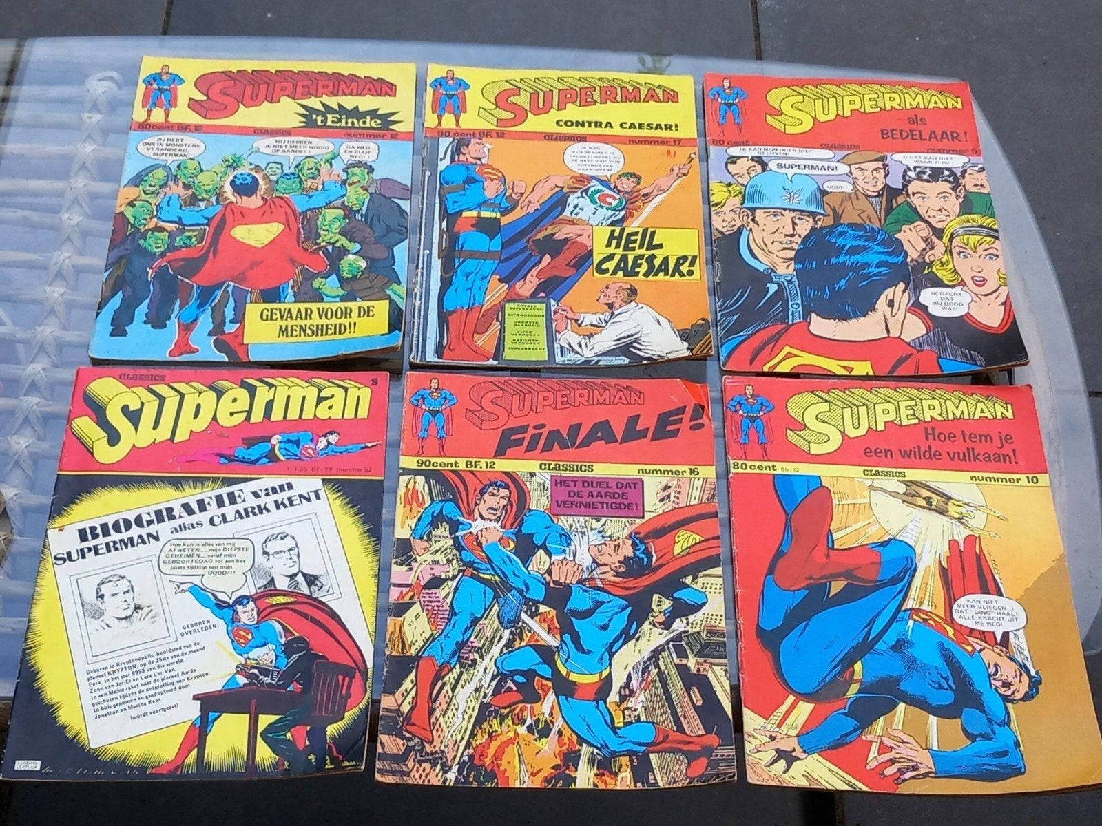 Superman Classics Stripboeken Collectie - 6 Stuks, Boeken, Strips | Comics, Ophalen of Verzenden, Gelezen, Jerry Siegel