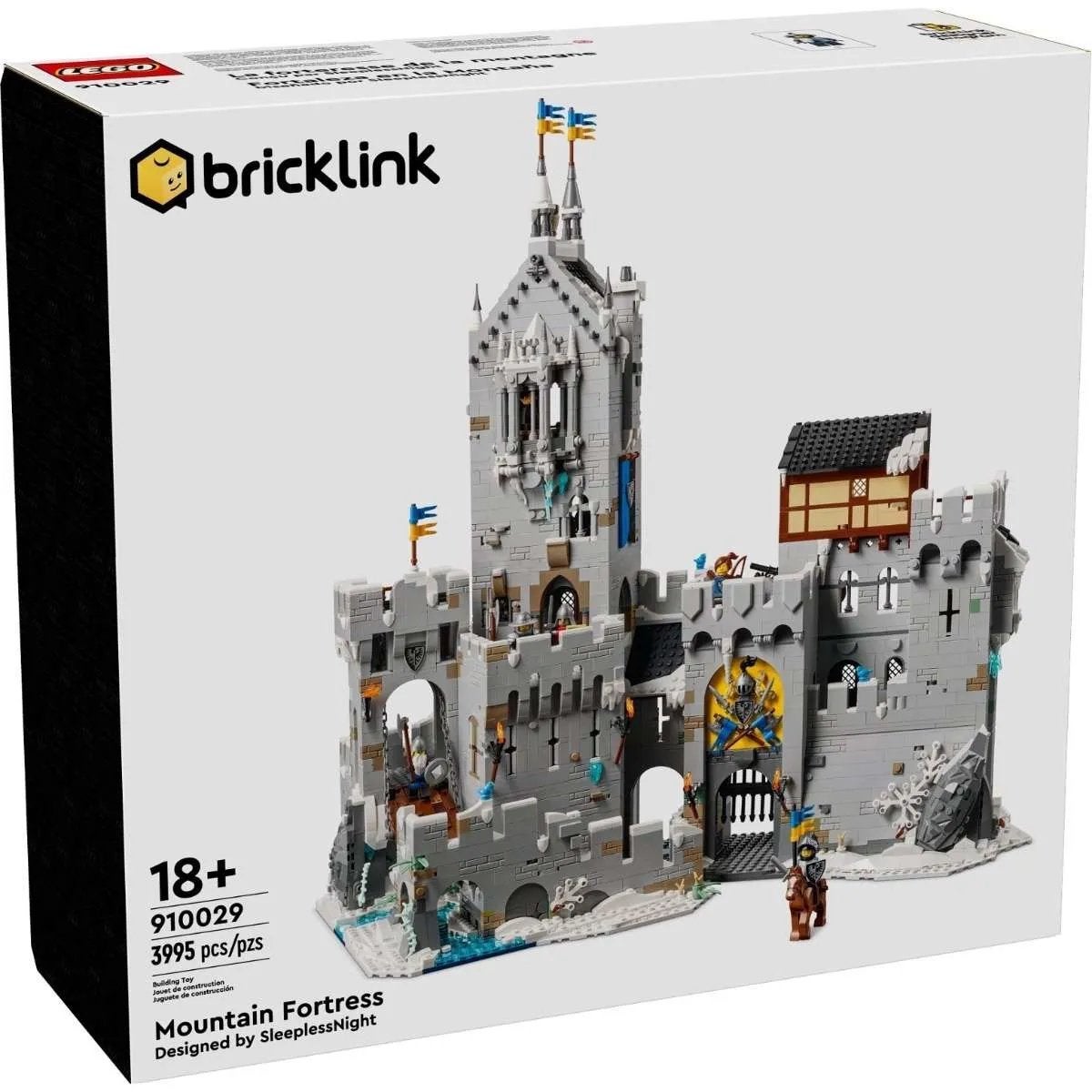 LEGO BrickLink 910029 Mountain Fortress, Ophalen of Verzenden, Zo goed als nieuw, Overige merken