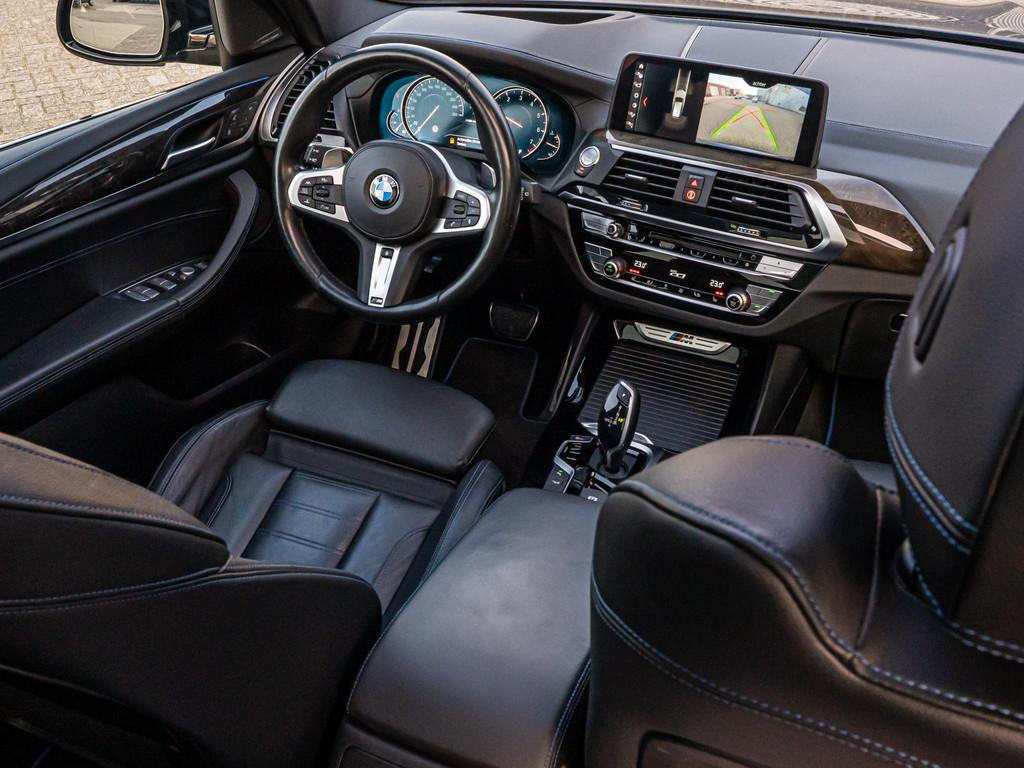 BMW X3 M40i xDrive High Executive Pano HUD HK Keyless, Automaat, Gebruikt, Euro 6, Blauw