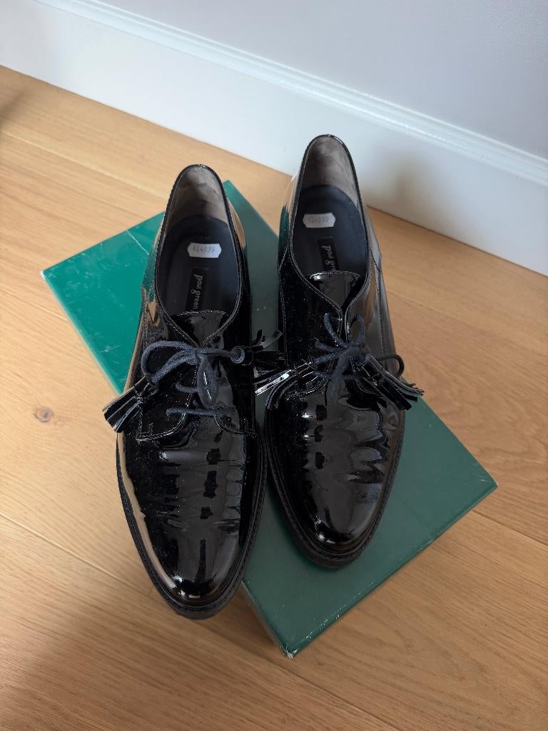 Schoen zwart lak Paul Green, Kleding | Dames, Schoenen, Paul Green, Ophalen, Zo goed als nieuw, Zwart