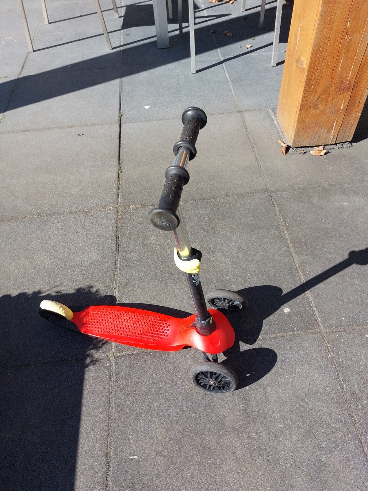 Rode step, Ophalen of Verzenden, Gebruikt, Gewone step