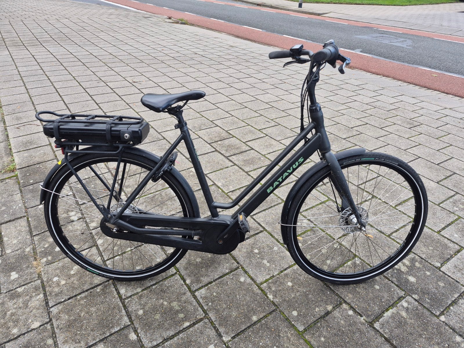 Batavus fonk e-go met middenmotor, Fietsen en Brommers, 55 tot 59 cm, Ophalen, Gebruikt, Batavus