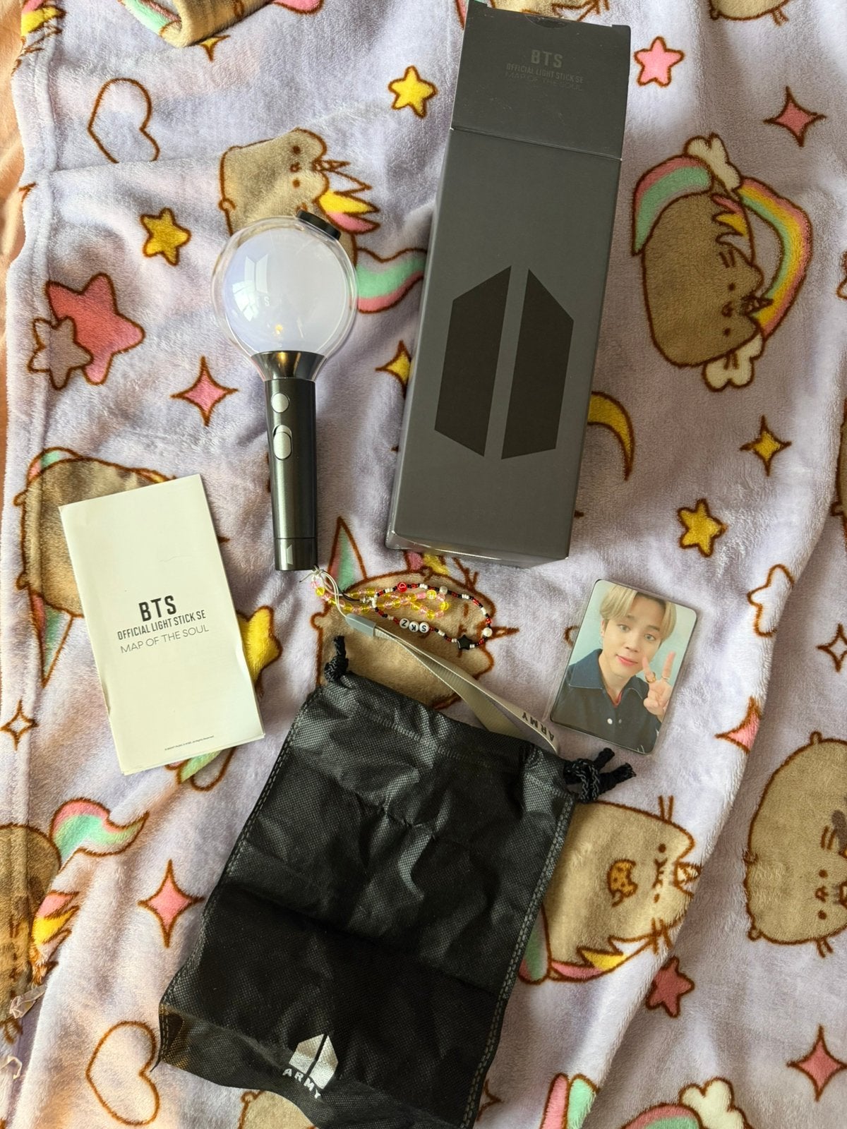 BTS lightstick version MOTS, Ophalen of Verzenden, Zo goed als nieuw