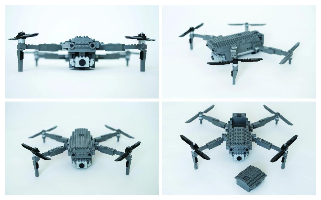 LEGO DRONE x DJI Mavic Pro 2 bijna nieuw, Ophalen of Verzenden, Zo goed als nieuw