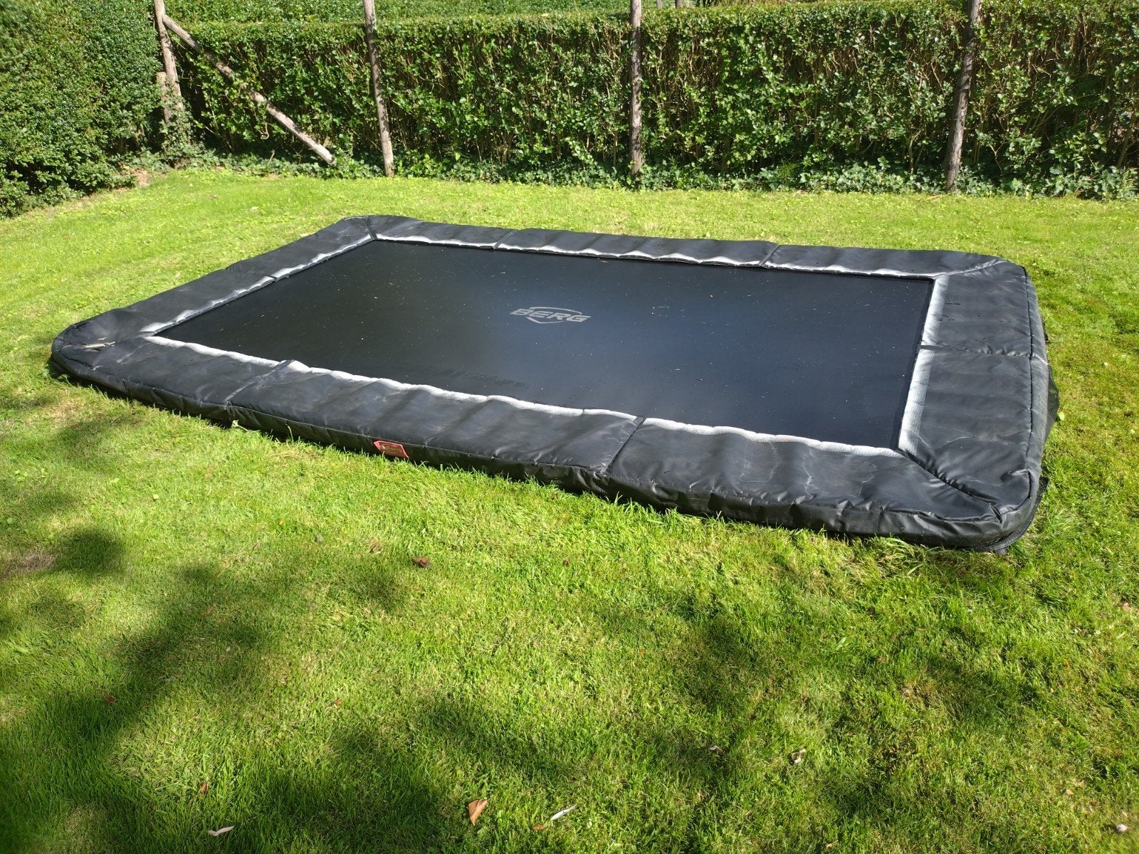 BERG Favorit Ultim InGround Trampoline - Gebruikt, Kinderen en Baby's, Speelgoed | Buiten | Trampolines, Ophalen of Verzenden