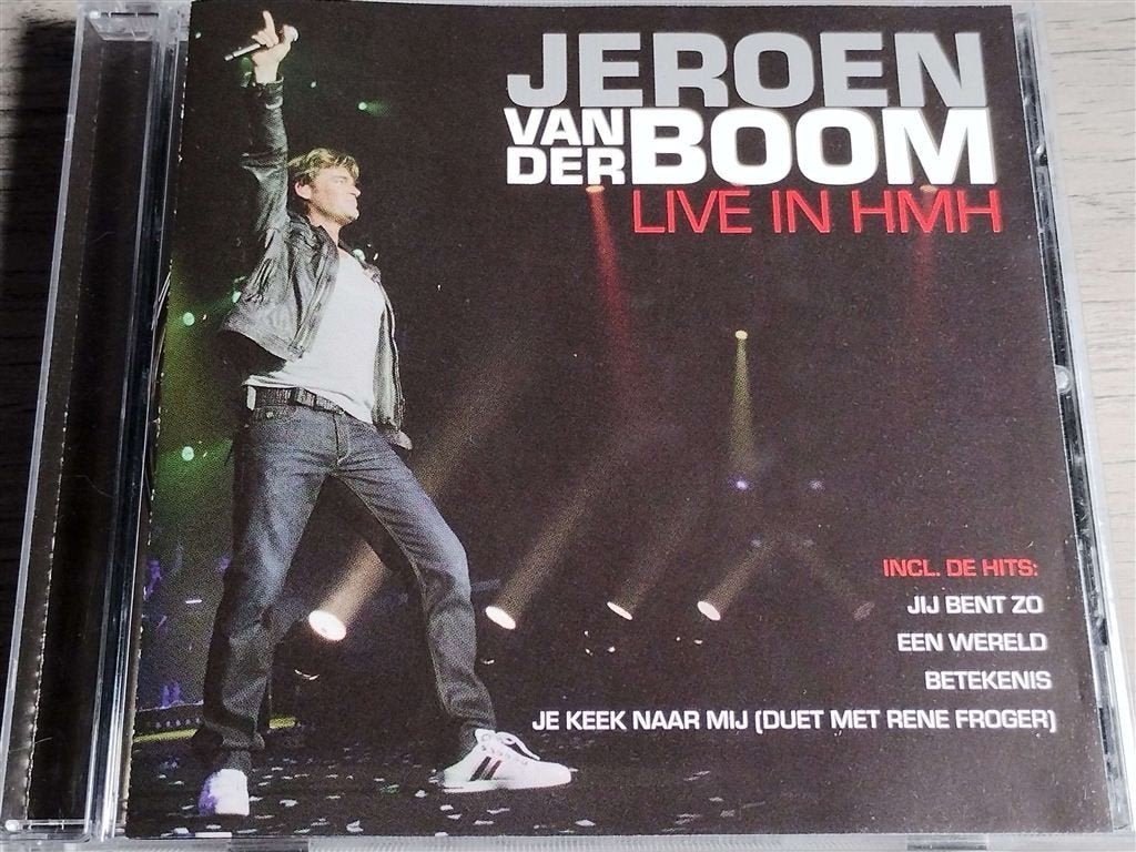 Jeroen van der Boom ‎– Live In HMH, Ophalen of Verzenden, Zo goed als nieuw, Levenslied of Smartlap