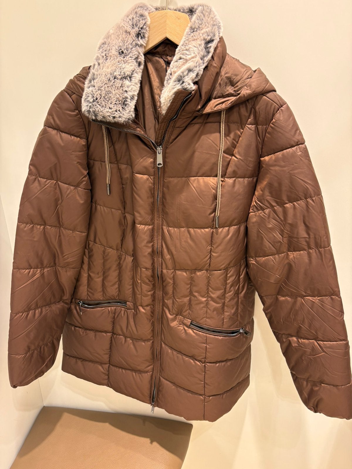 Winterjas van Bonita, Ophalen of Verzenden, Nieuw, Maat 42/44 (L), Bruin