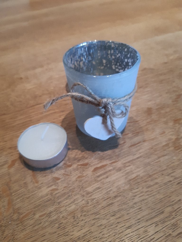 waxinelicht, Ophalen of Verzenden, Zo goed als nieuw, Overige materialen, Kandelaar