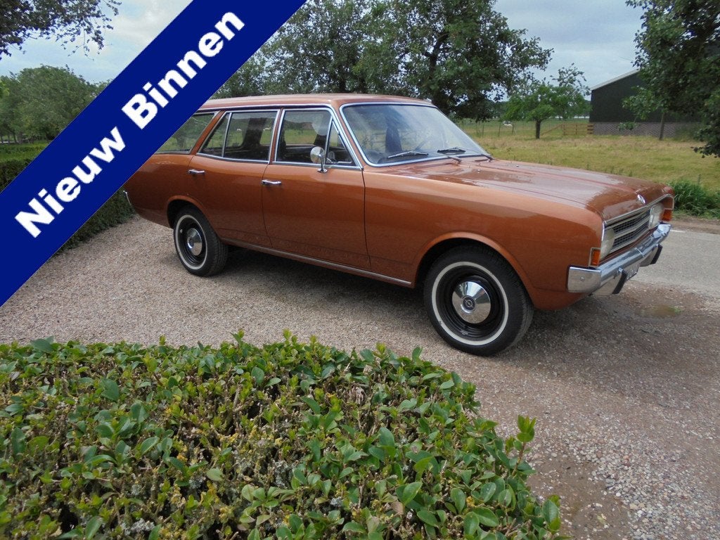 Opel Rekord 1700 Caravan *ZELDZAAM*ZEER MOOI* (bj 1970), Auto's, Oldtimers, Overige carrosserieën, Bruin, Bedrijf, 1979 cc