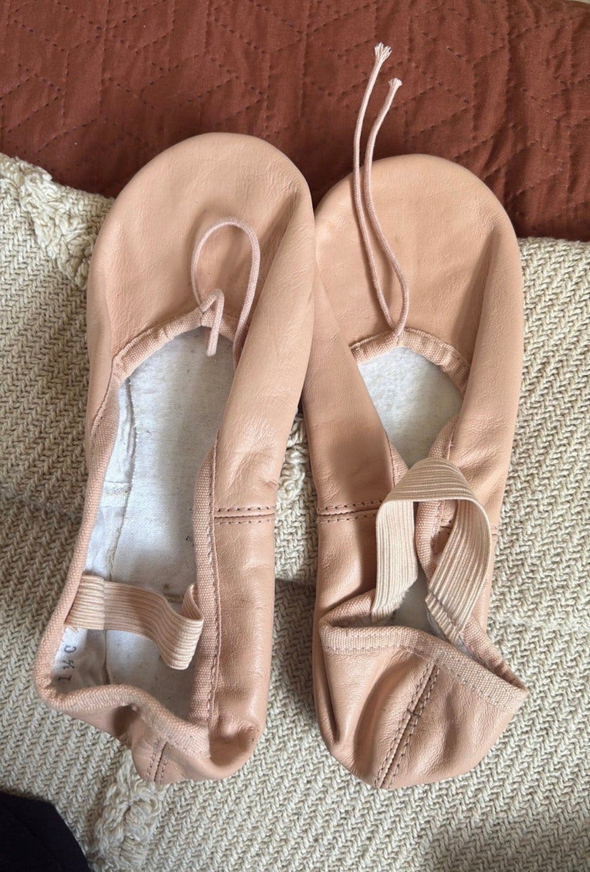 Balletschoenen maat 34, Ophalen of Verzenden, Gebruikt, Schoenen
