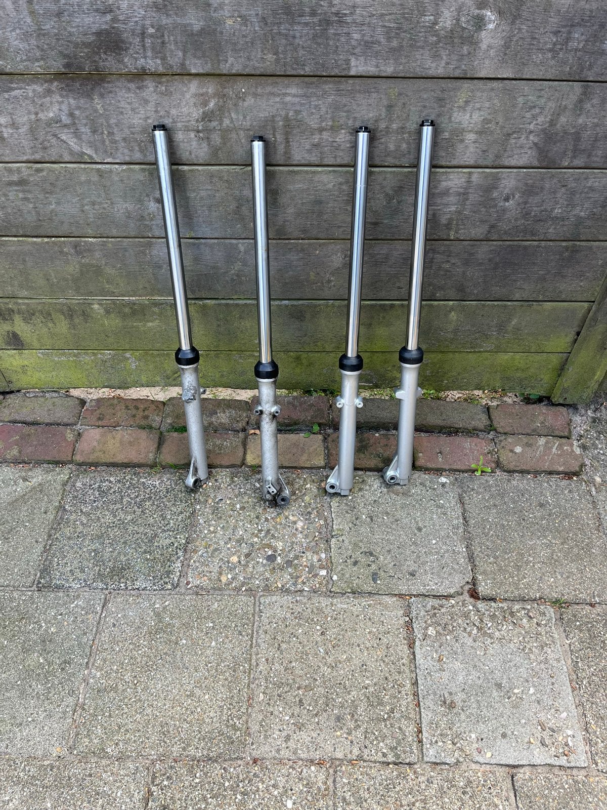 Voorvork dempers Honda MT5 - Gebruikt, deels lek, Ophalen of Verzenden, Gebruikt, MT