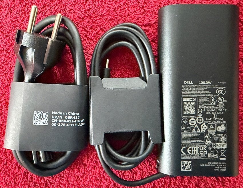 Dell 100 Watt USB-C Poweradapter met voedingskabel, Ophalen, Zo goed als nieuw, Dell