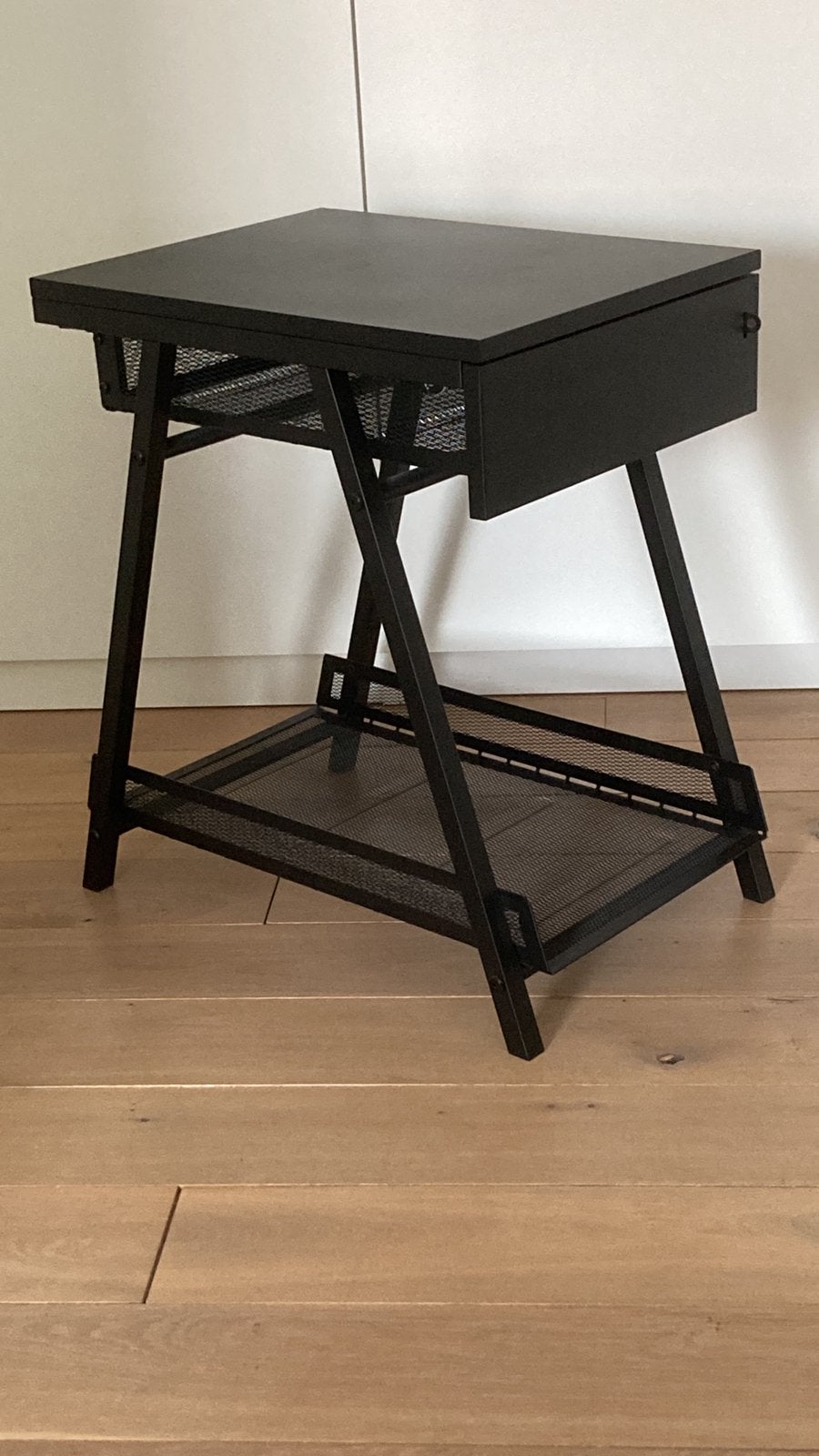 Nachtkastje- IKEA TROTTEN ladeblok, Huis en Inrichting, Ophalen, Minder dan 45 cm, Metaal of Aluminium, 55 tot 70 cm