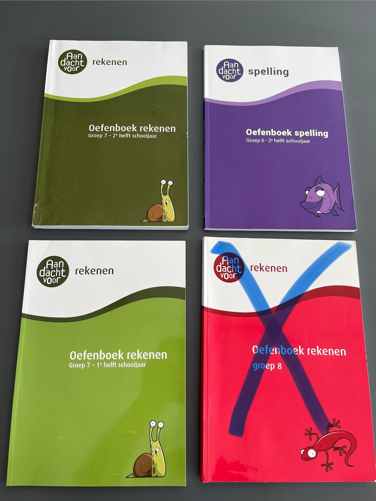 Oefen boeken voor rekenen en spelling uit klas 6 en 7, Boeken, Ophalen of Verzenden, Zo goed als nieuw, Overige niveaus, Overige vakken