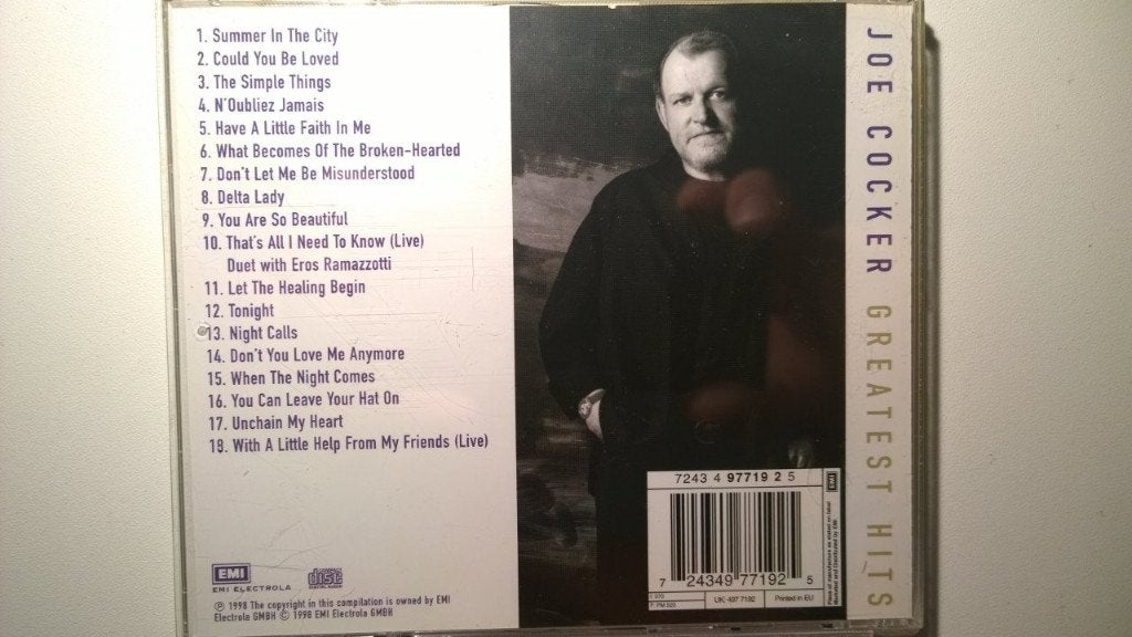 Joe Cocker - Greatest Hits, Ophalen of Verzenden, Zo goed als nieuw, Poprock, Album