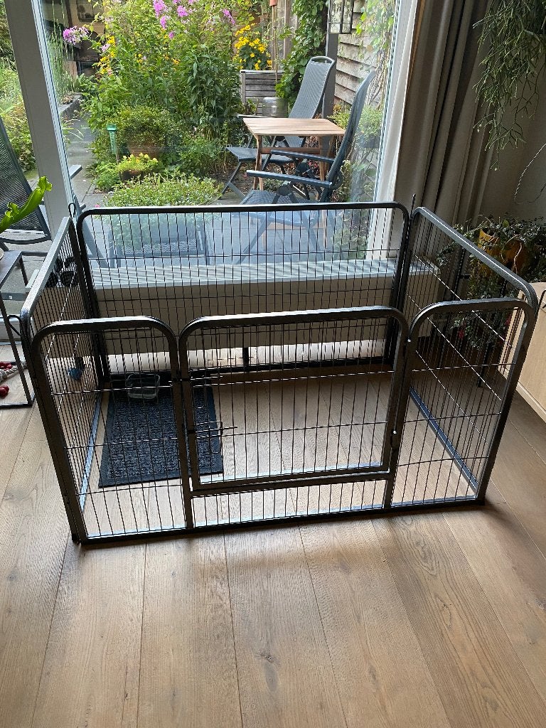 Hondenkennel Hondenren Hondenbench, Ophalen, Hondenkennel, 65 tot 100 cm, 110 cm of meer