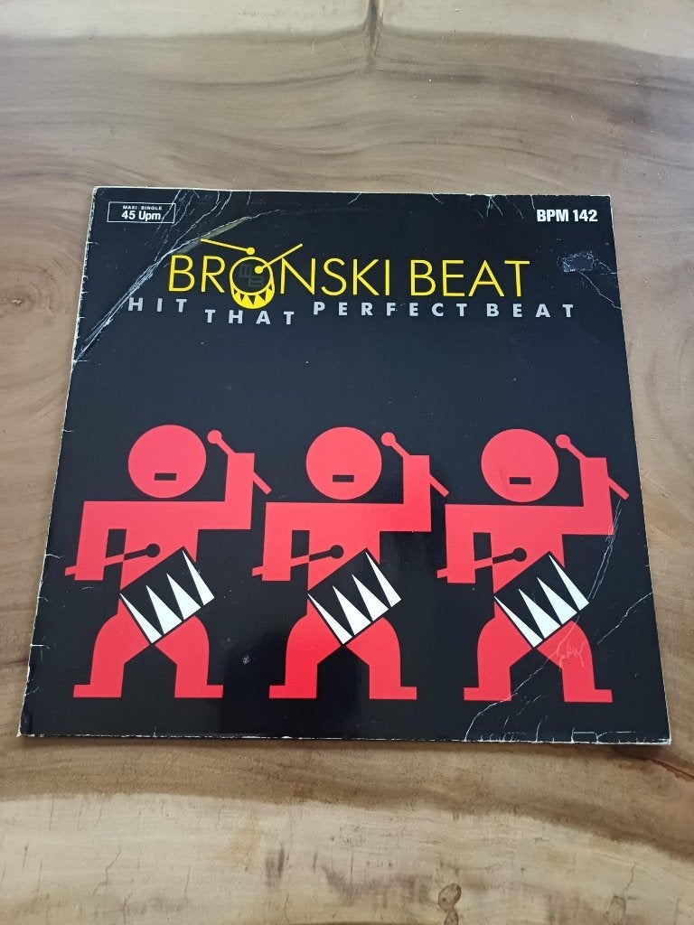 Bronski Beat - Hit That Perfect Beat - Vinyl - Maxi-Single, Pop, Ophalen of Verzenden, Zo goed als nieuw, EP