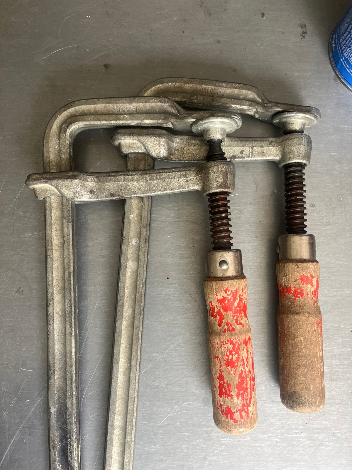 Bessey lijmklemmen 50 cm - Set van 2, Ophalen of Verzenden, Gebruikt