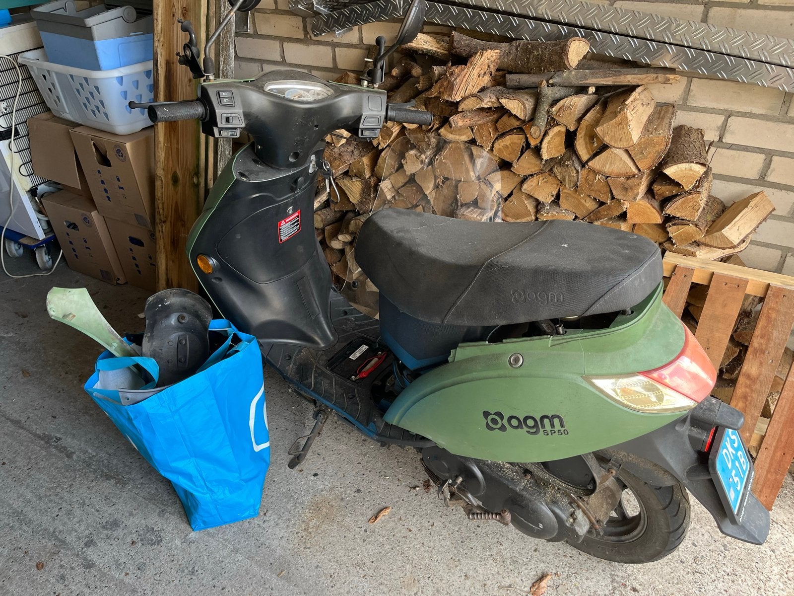 AGM SP50 Scooter - Opknapper/Onderdelen, Ophalen, Gebruikt, Overige merken