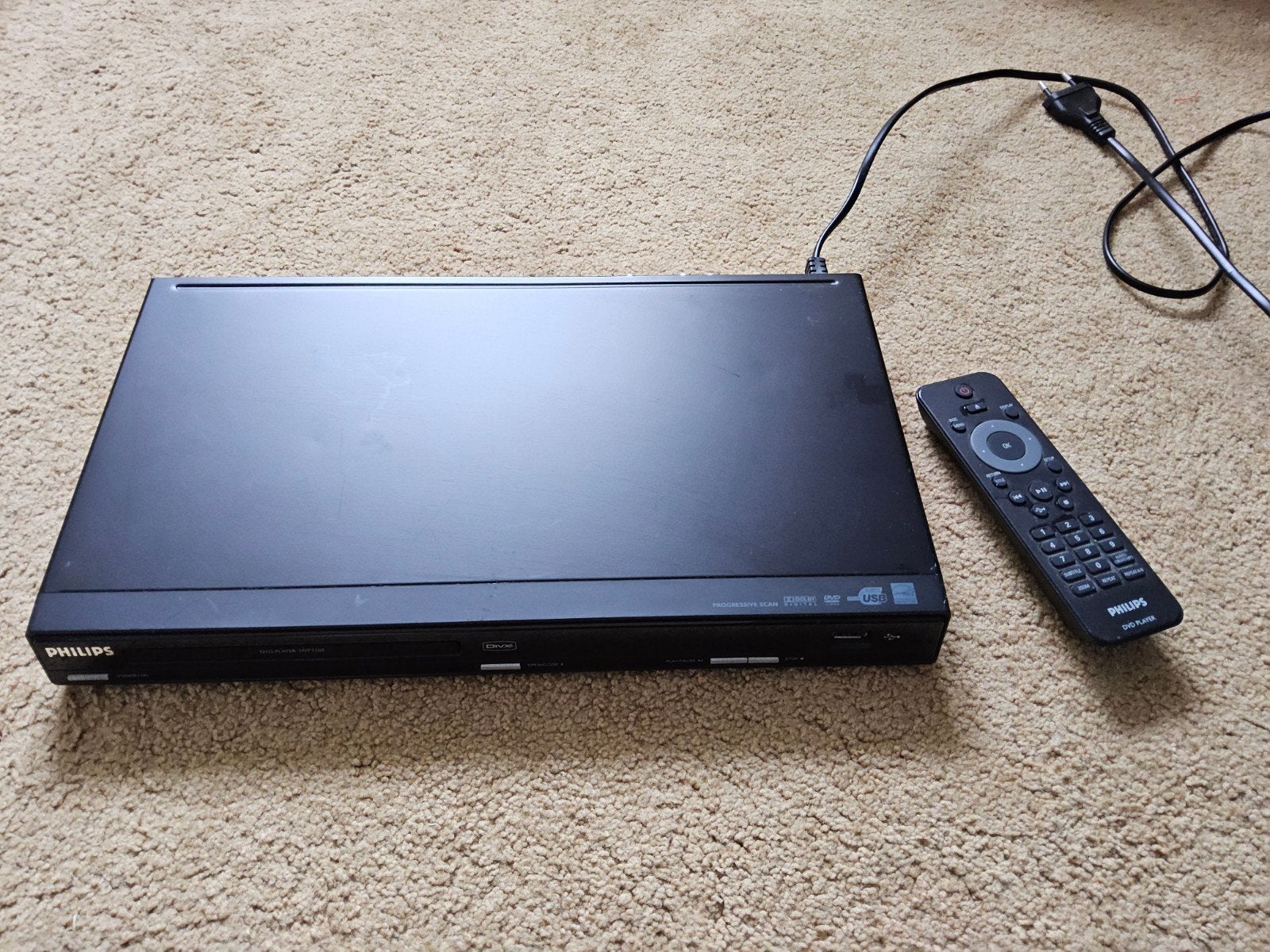 Philips DVP3260 DVD-speler met afstandsbediening, Ophalen of Verzenden, Zo goed als nieuw, Dvd-speler, Philips