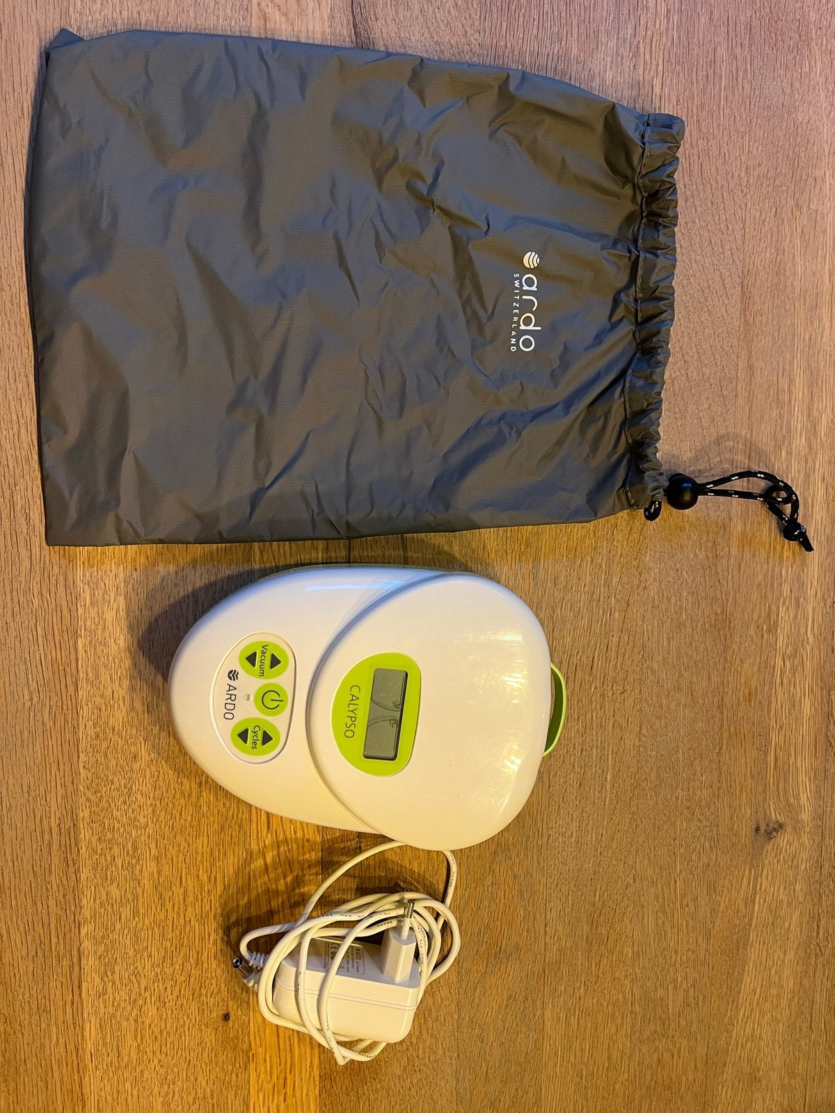 Ardo Calypso Borstkolf plus tas en koeltas, Ophalen, Zo goed als nieuw, Inclusief flessen, Borstkolf