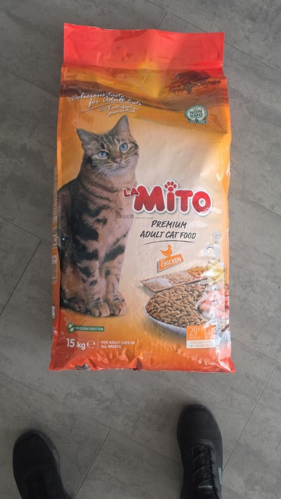 Mito kattenvoer 15 kg volwassen kat, Ophalen of Verzenden, Kat