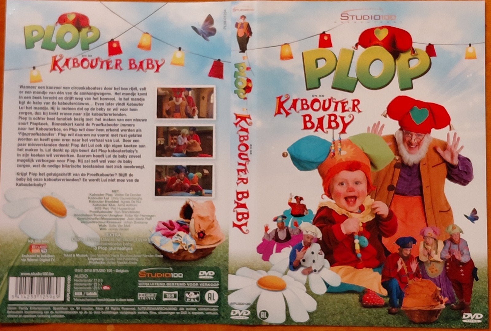 (158) Kabouter Plop - Kabouter Baby DVD, Alle leeftijden, Inclusief doosje, Zo goed als nieuw, Familie