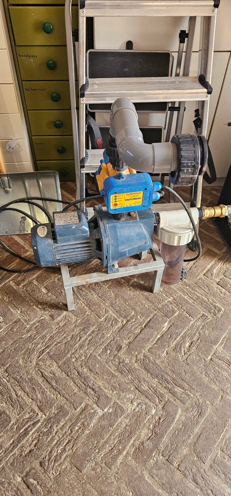 Pedrollo JSWm 15M Hydrofoorpomp met EasyPress, Ophalen of Verzenden, Gebruikt, Elektrisch, Hydrofoorpomp