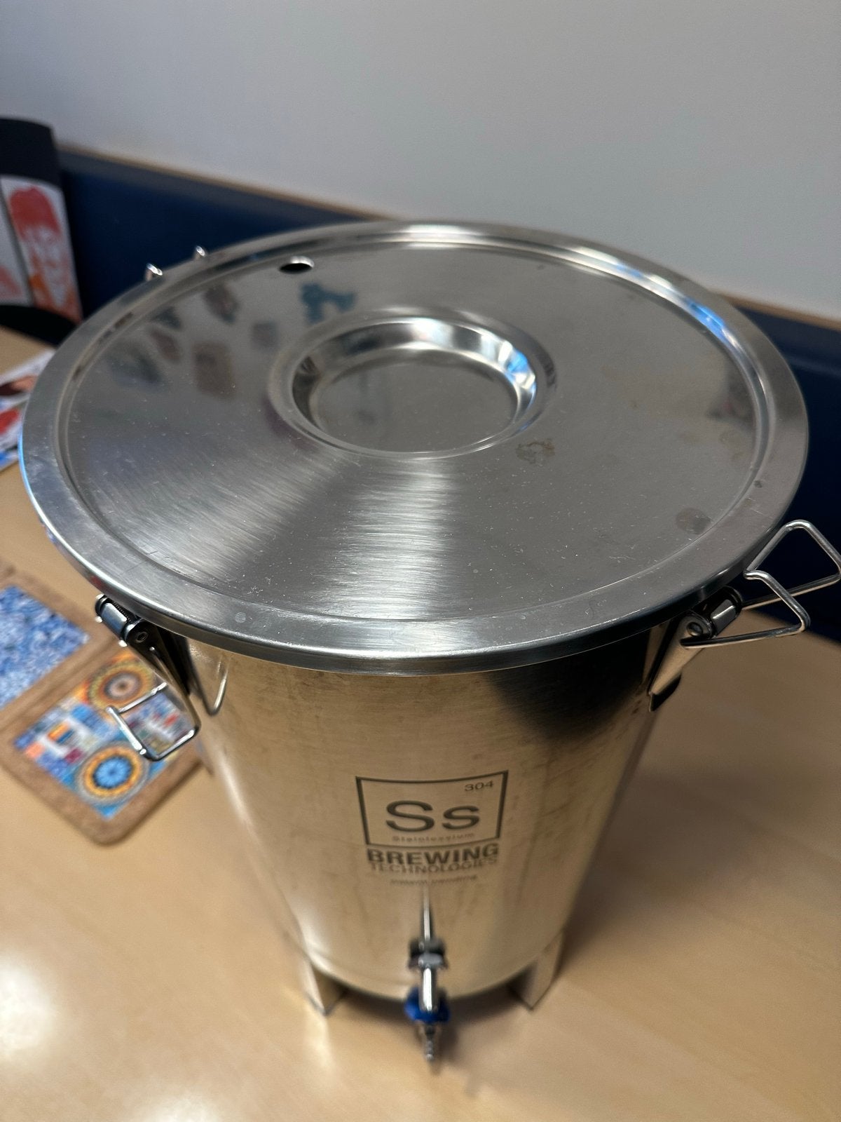 RVS Fermentatievat 25L - SS Brewing Technologies, Ophalen, Gebruikt