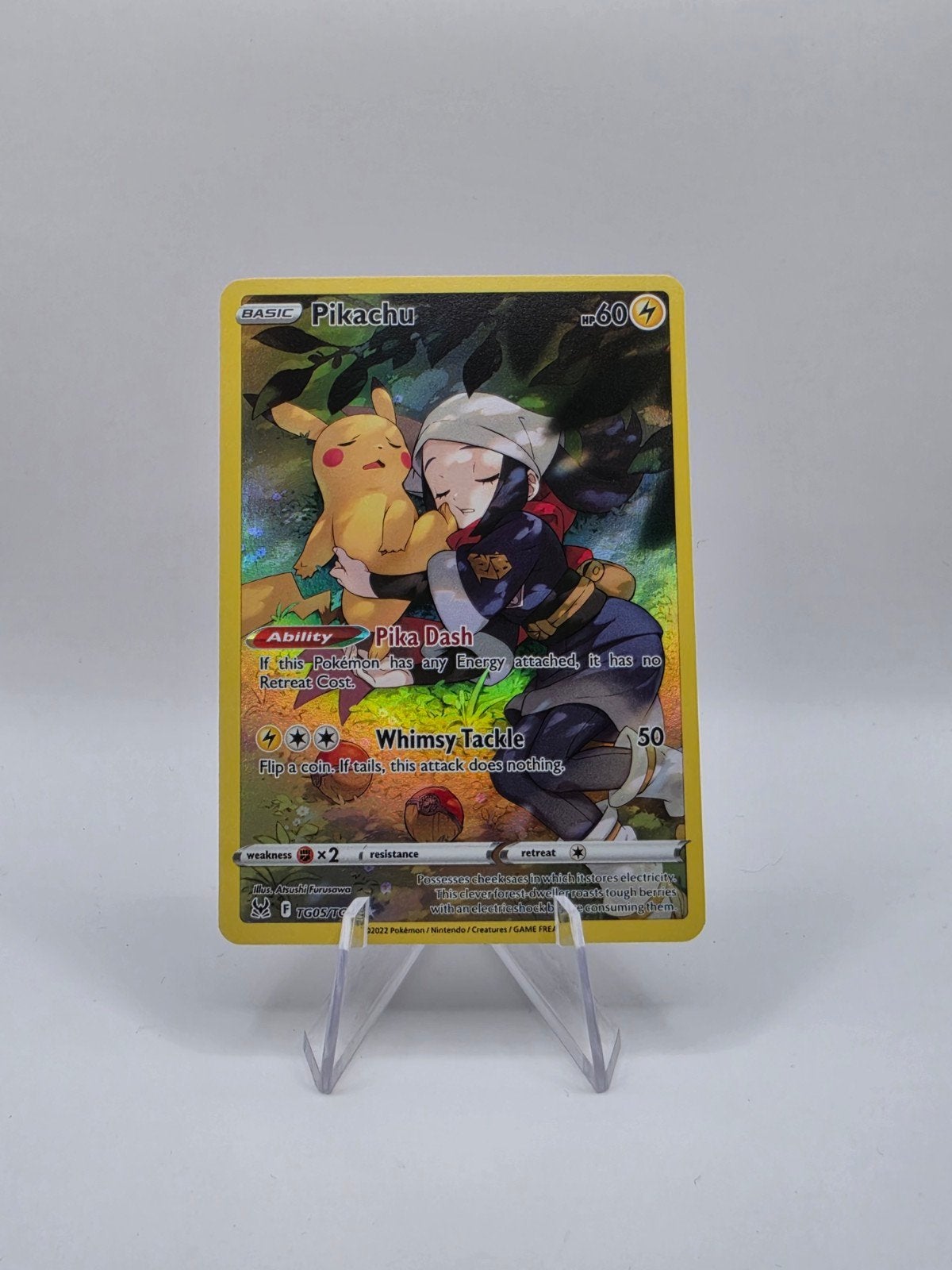 Pikachu & Gloria Full Art Trainer Gallery Pokémon Kaart, Hobby en Vrije tijd, Verzamelkaartspellen | Pokémon, Ophalen of Verzenden