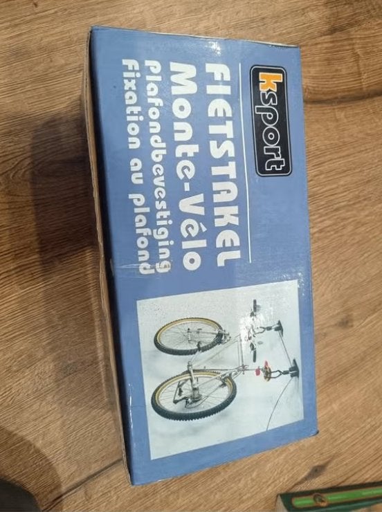 Fietstakel k sport nieuw in doos met blokkeersysteem, Gebruikt, Overige typen, Ophalen of Verzenden