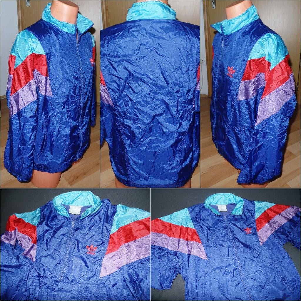 Original Vintage, Retro Adidas 80's 90's Jacket, Overige kleuren, Verzenden, Overige typen, Adidas