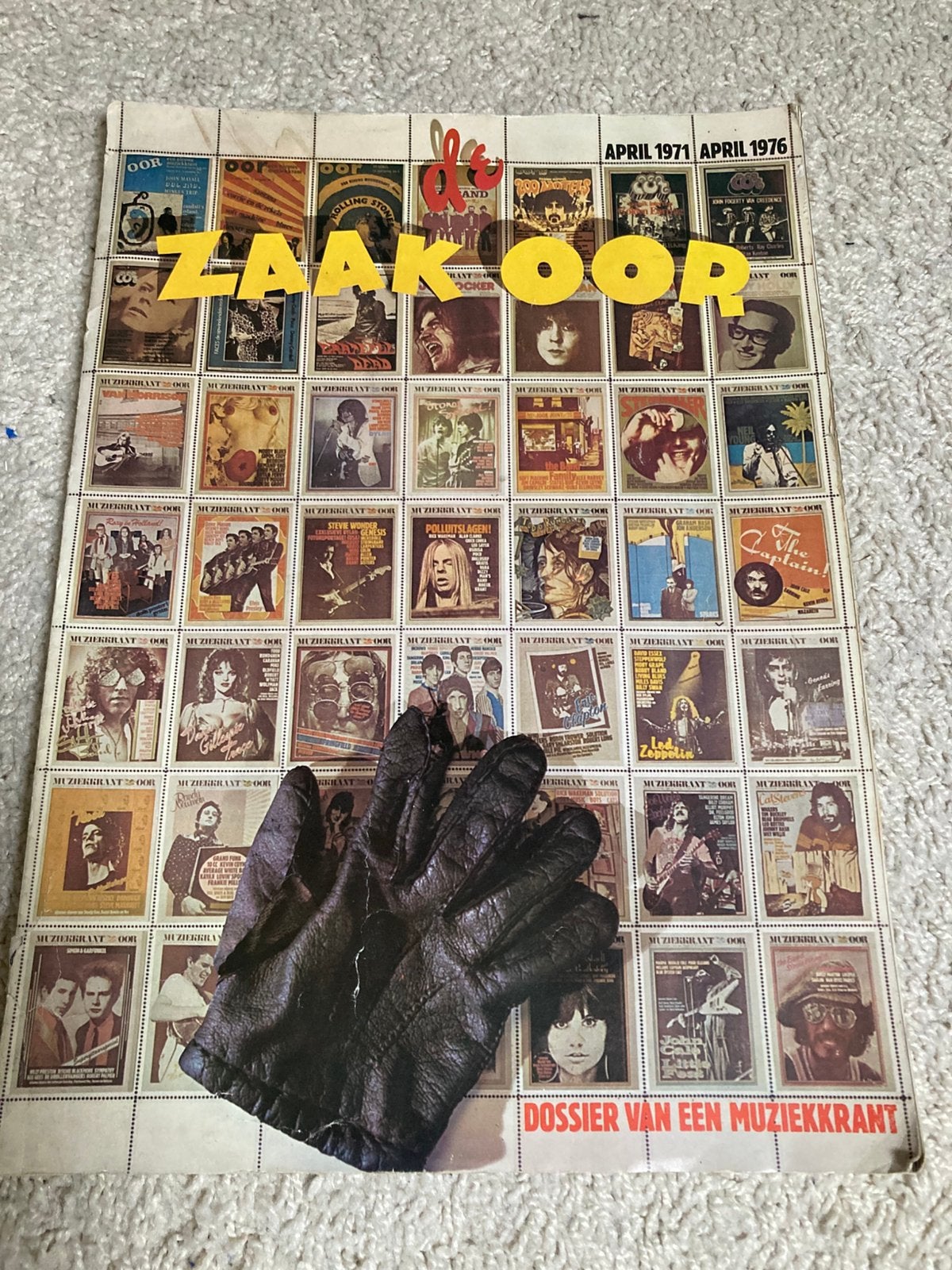 DE ZAAK OOR 1971-1976 verzamel bundel CUBY Hendrix GALLAGHER, Ophalen of Verzenden