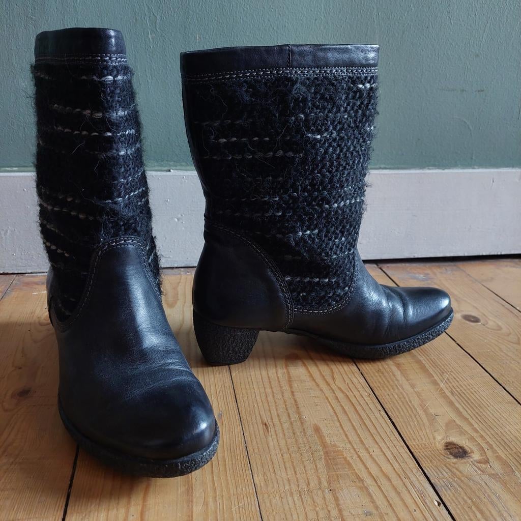 Lucky Vintage Clothing! Think! Laarzen mt 38, Kleding | Dames, Schoenen, Hoge laarzen, ., Think!, Ophalen of Verzenden
