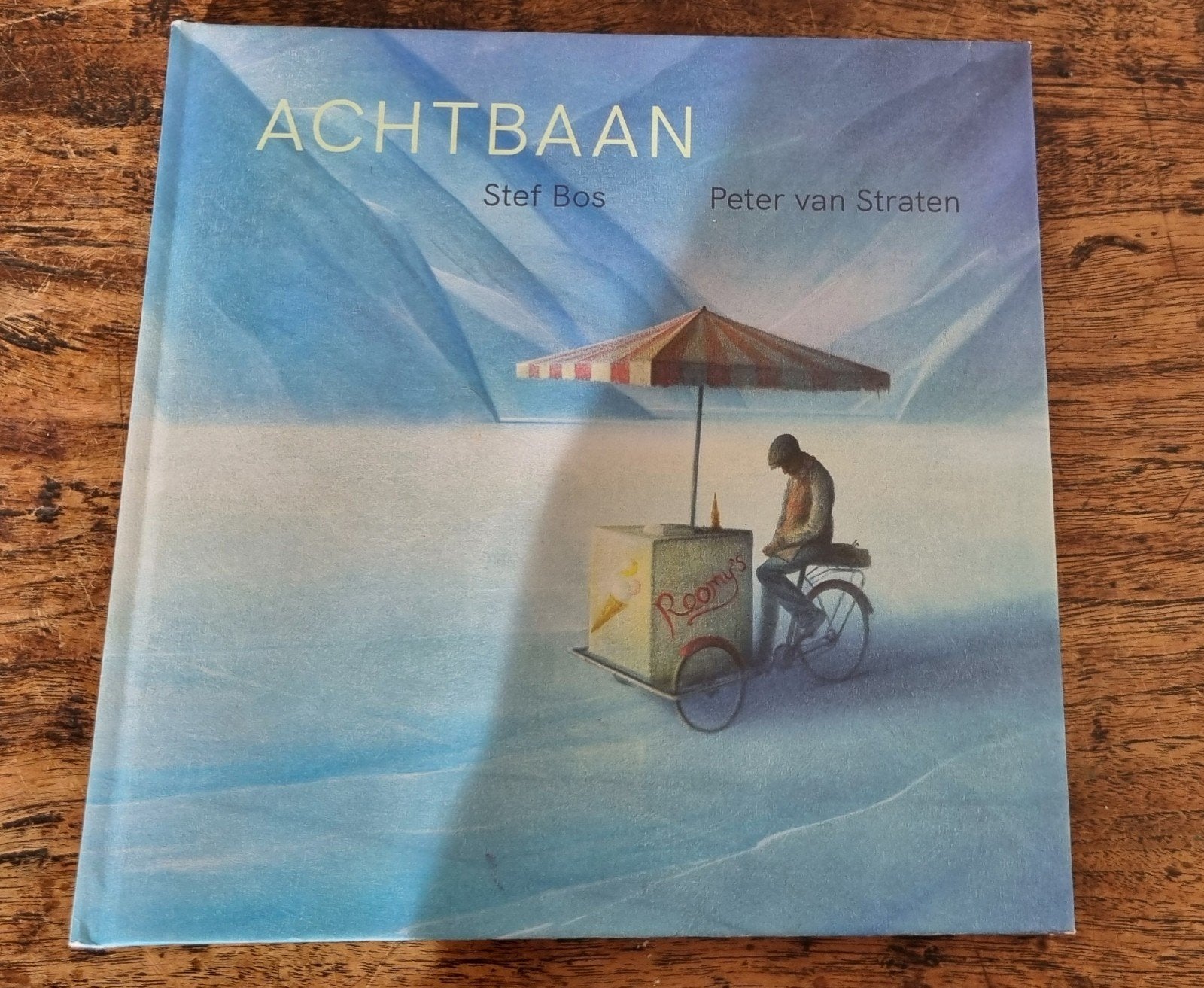 Achtbaan bundel tekst Stef Bos kunst van Peter van Straten  , Ophalen of Verzenden, Zo goed als nieuw