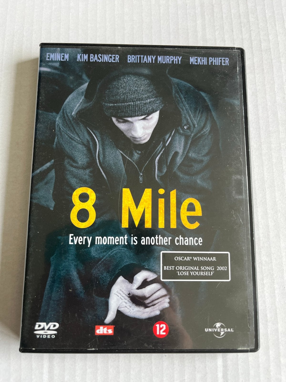 8 Mile DVD - Eminem, Cd's en Dvd's, Dvd's | Drama, Gebruikt, Vanaf 12 jaar, Engels, Nederlands, Ophalen of Verzenden