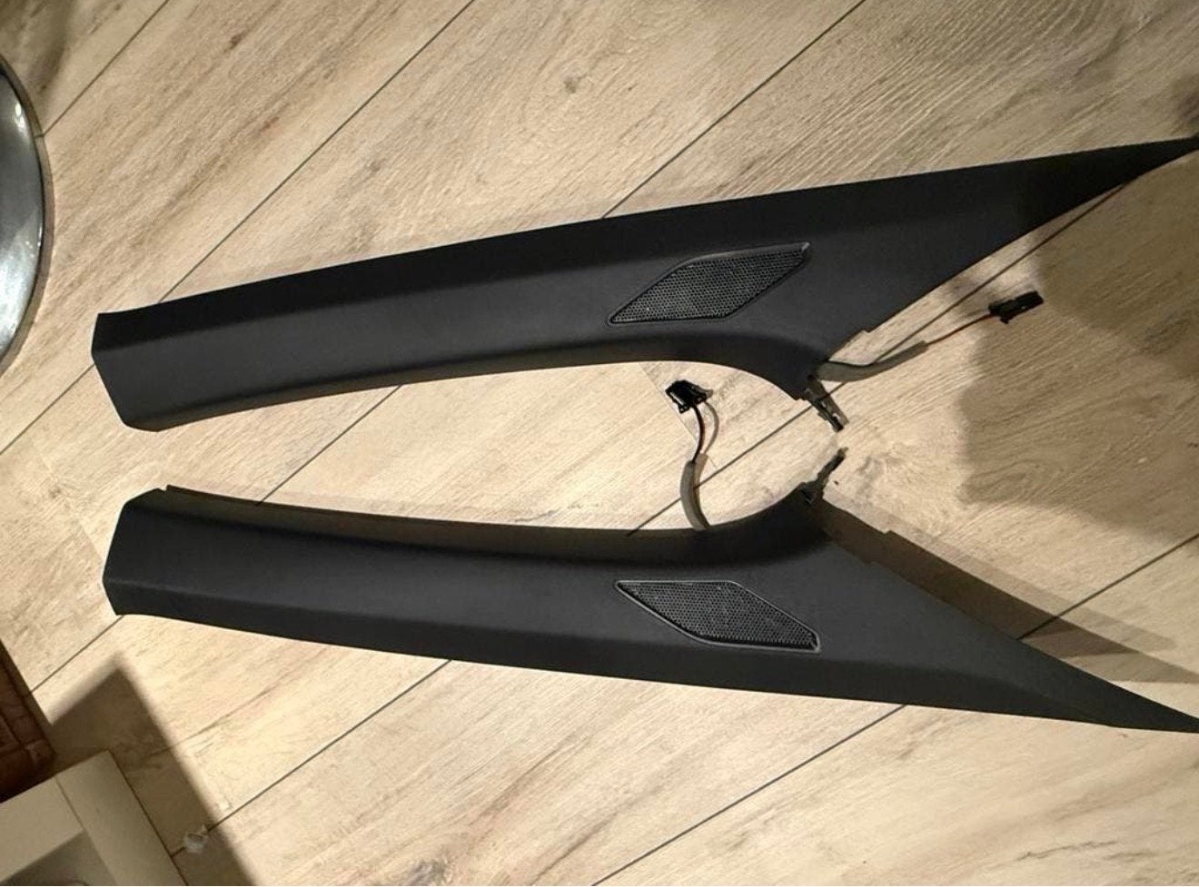 VW Polo 2G A-stijl kappen zwart  met speakers, Auto-onderdelen, Ophalen, Gebruikt, Volkswagen
