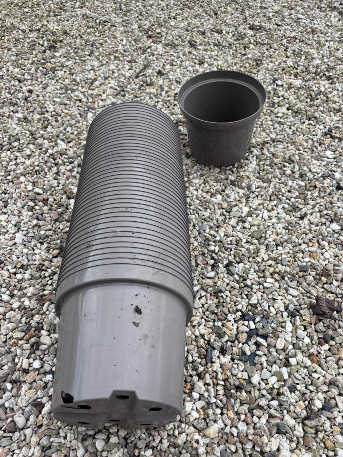 Plantenpotten 6,5 liter, 5,0 liter en 3,0 liter, Ophalen, Kunststof, Minder dan 30 cm, Rond