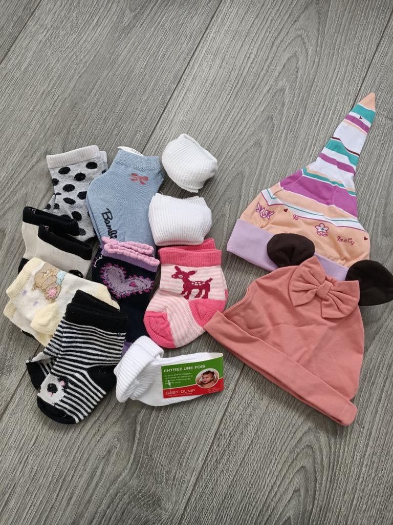 Babysokjes en mutsjes, Ophalen, Maat 50, Jongetje of Meisje, Muts