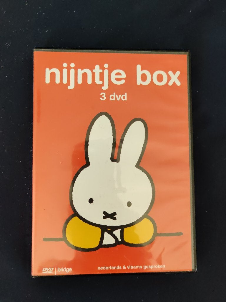 Nijntje Box 3 DVD's 204 minuten, Alle leeftijden, Ophalen of Verzenden, Zo goed als nieuw