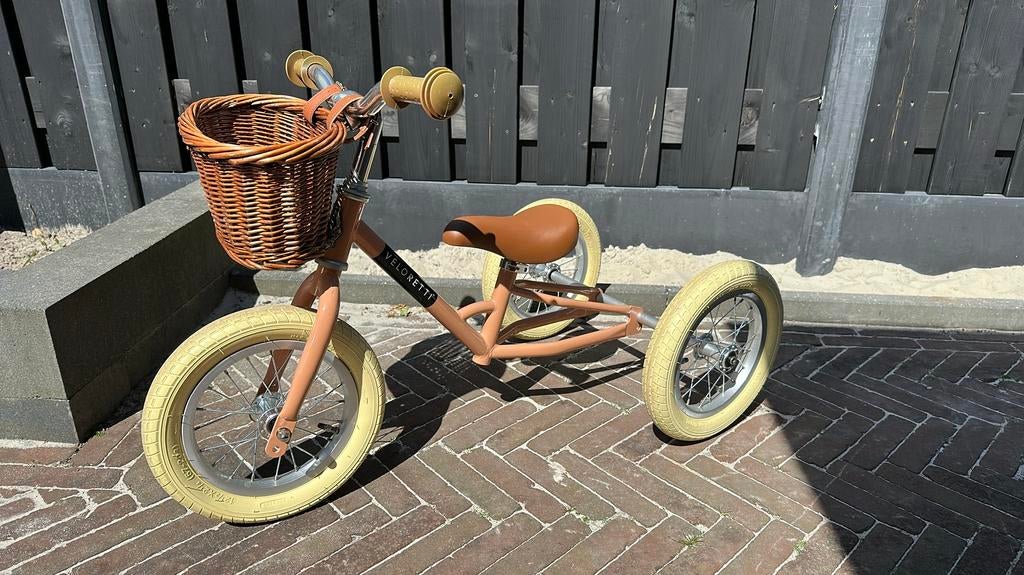 Veloretti loopfiets+mandje, Ophalen, Zo goed als nieuw