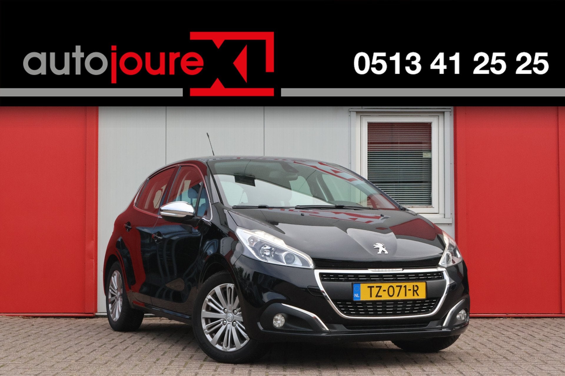 Peugeot 208 1.5 BlueHDi Blue Lease Allure (bj 2018), Voorwielaandrijving, Gebruikt, 4 cilinders, Zwart