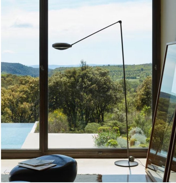 VLOERLAMP ELLE 2 VAN TOMMASO CIMINI LUMINA UIT DE JAREN 90, Huis en Inrichting, Lampen | Vloerlampen, Ophalen, Metaal