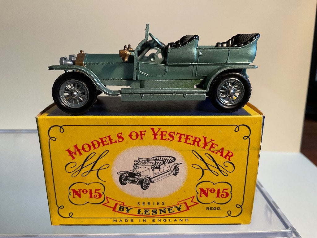 Matchbox Models of Yesteryear Rolls Royce Silver Ghost  m/b, Hobby en Vrije tijd, Verzenden, Zo goed als nieuw, Auto, Matchbox