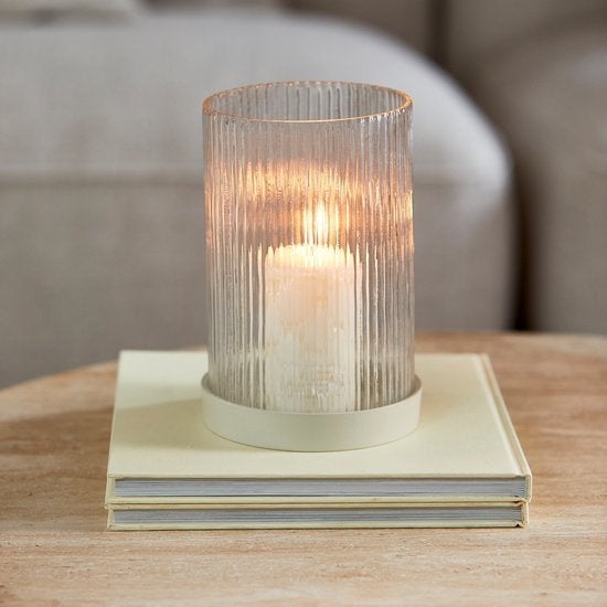 Riviera Maison windlicht, Huis en Inrichting, Woonaccessoires | Kandelaars en Kaarsen, Ophalen, Overige materialen, Windlicht