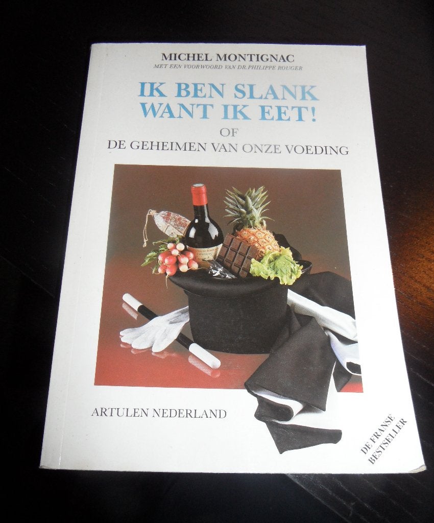 Montignac: Ik ben slank want ik eet!, Ophalen of Verzenden, Zo goed als nieuw, Dieet en Voeding, M. Montignac