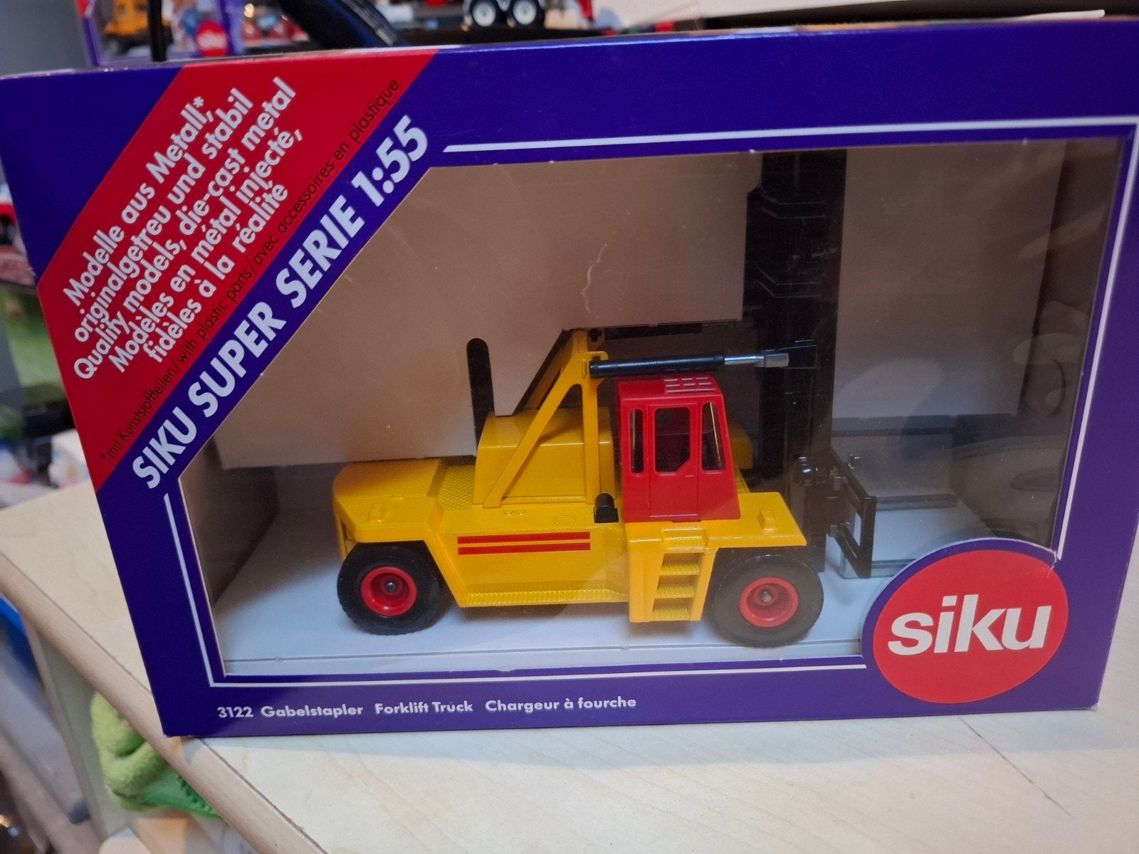 Siku Super Serie 1:55 Vorkheftruck (3122) - Nieuw in doos, Ophalen of Verzenden, Nieuw, Overige typen, SIKU