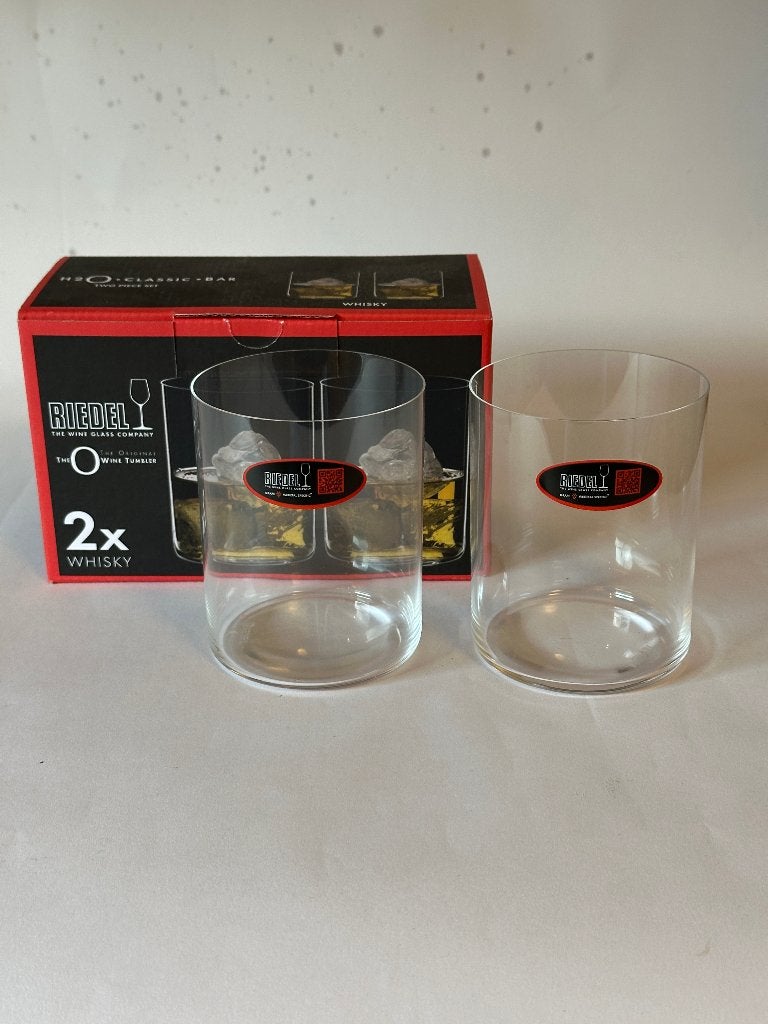Riedel, set van 2 whiskybeker H2O, Glas of Glazen, Overige merken, Nieuw, Ophalen of Verzenden