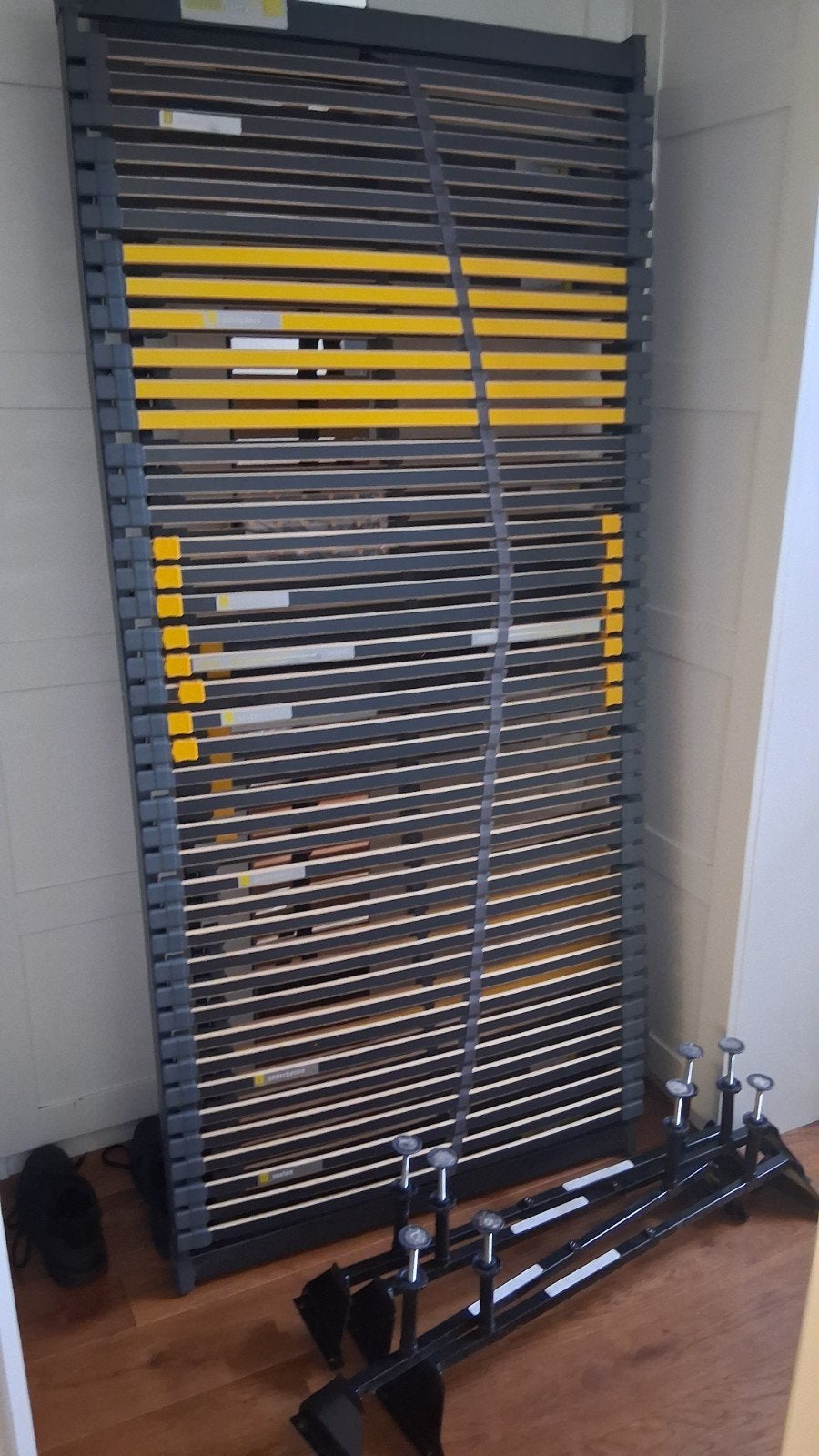 Lattenbodem 90x200cm, Huis en Inrichting, Slaapkamer | Matrassen en Bedbodems, Ophalen, 90 cm, Eenpersoons, Zo goed als nieuw